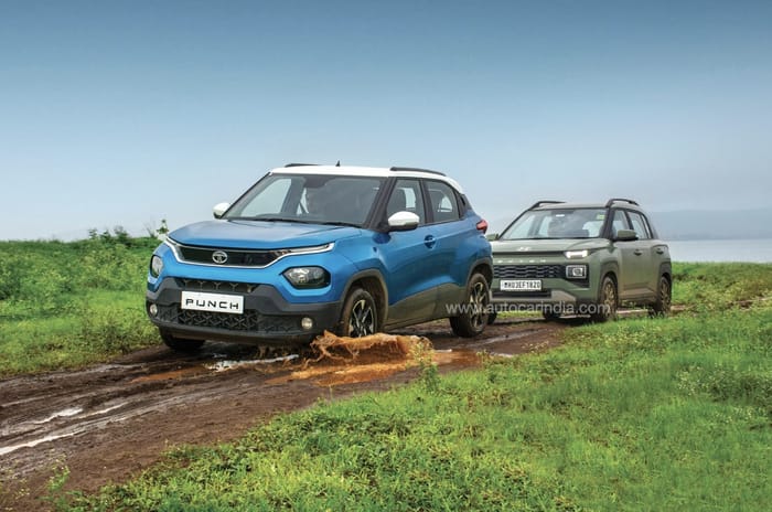 Hyundai Exter vs Tata Punch comparison: Lightweight champs 